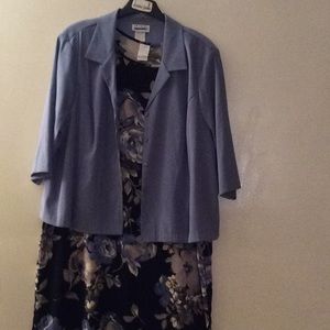 EN FOCUS Women’s 2 Piece Set Dress & Jacket